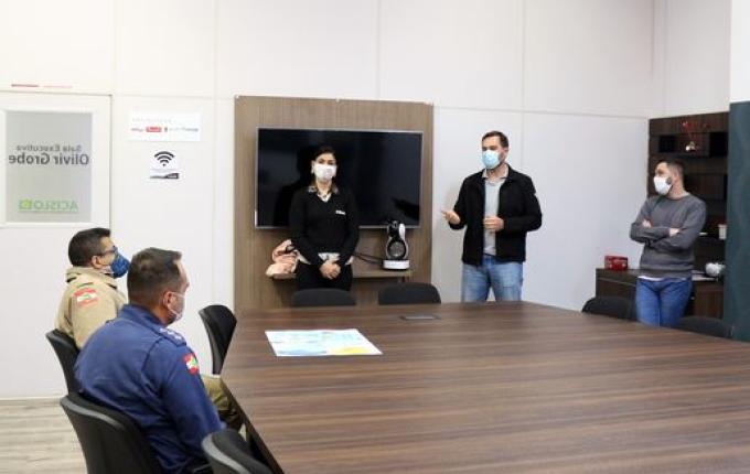 Órgãos de segurança pública recebem doação de 1,5 mil máscaras cirúrgicas