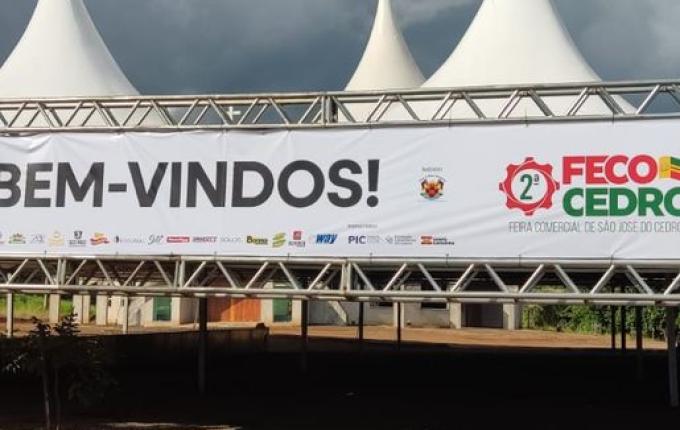 Prefeito realiza vistoria no espaço da 2ª FecoCedro