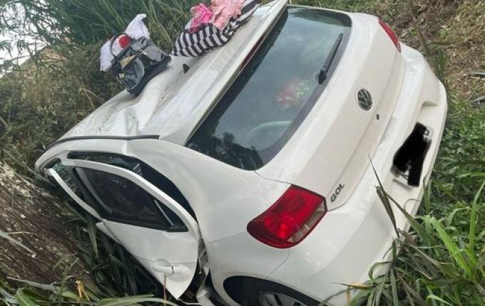 Grave acidente deixa duas mulheres e três crianças feridas na PR-158