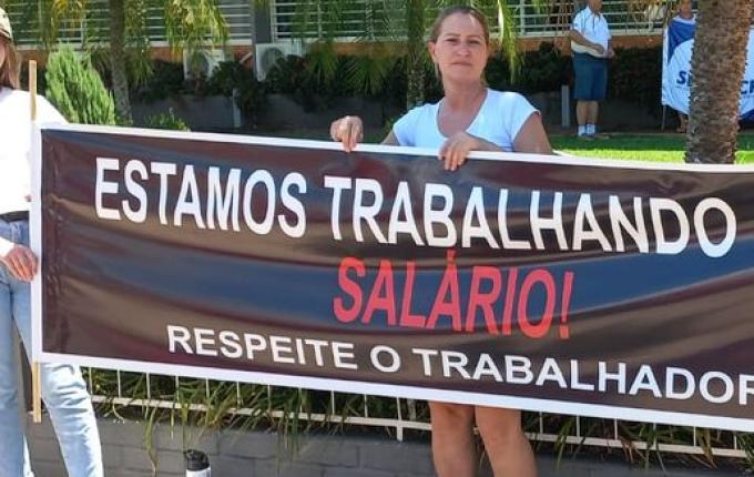 Funcionários do Hospital de Mondai reivindicam salários em atraso