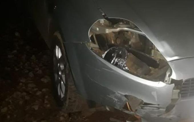 Motociclista fica ferido em acidente na periférica