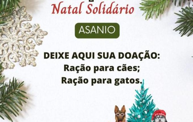 ASANIO lança campanha Natal Solidário