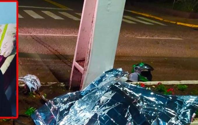 Identificada mulher que morreu em grave acidente no centro de Itapiranga