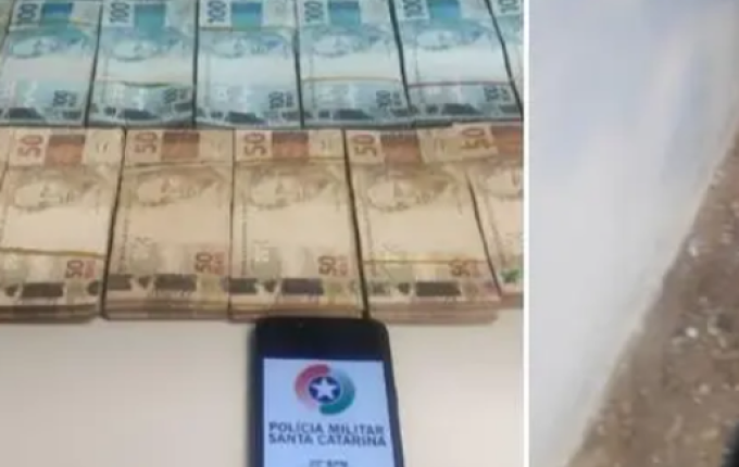Fortuna de quase meio milhão de reais é achada em Santa Catarina