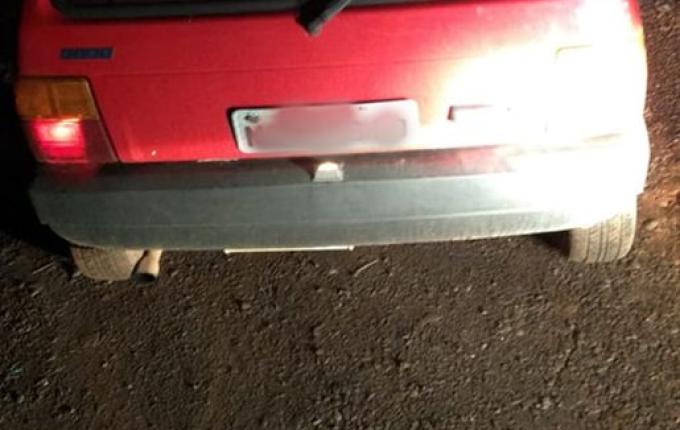 Veículo furtado é recuperado pela PM em SMOeste