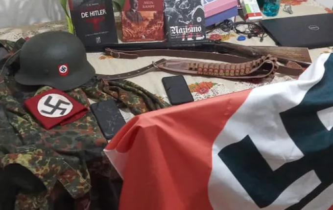 Justiça aceita denúncia sobre célula neonazista e seis viram réus em SC