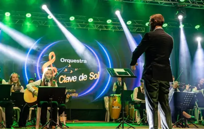 Aulas de música ganham preferência das crianças em São João do Oeste