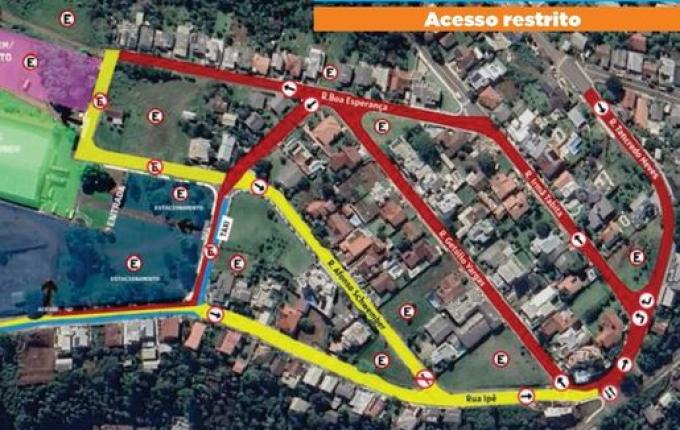 Polícia Militar realiza alterações no trânsito do entorno do Complexo Oktober