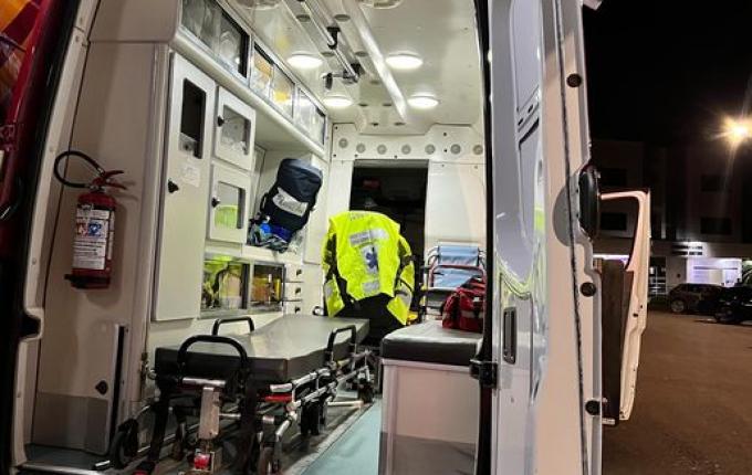 Criança é atropelada em Pinhalzinho e sofre traumatismo craniano