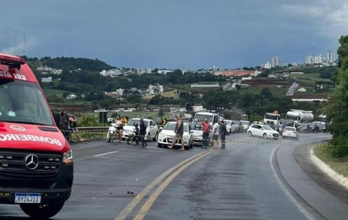 Idoso morre em acidente de trânsito na BR-282 em Xanxerê