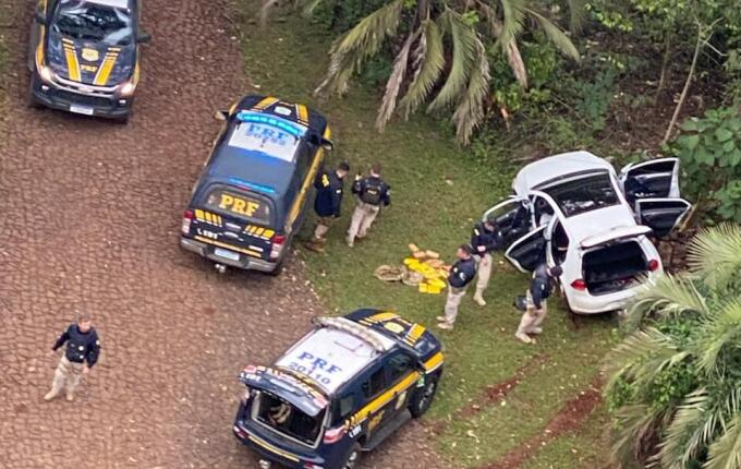 Motorista é preso com cocaína após fuga e perseguição na BR-282 em Chapecó