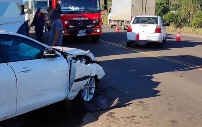 Grave acidente na BR-282 em Iraceminha deixa três feridos