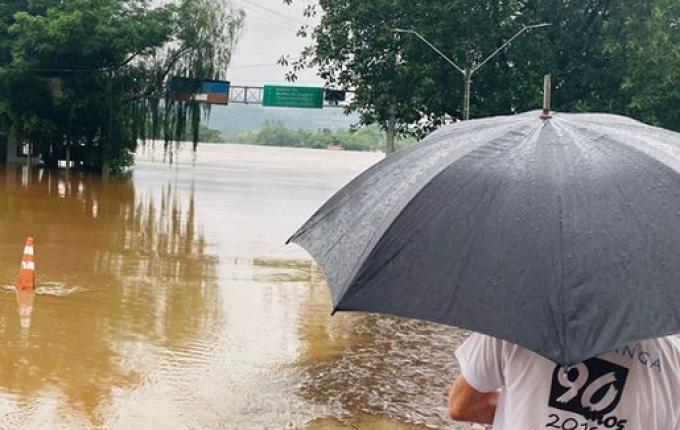 Nível do Rio Uruguai estabiliza em Itapiranga