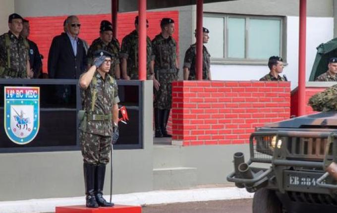 Ten.Cel. André Albuquerque da Cunha assume comando do 14ºRCMec