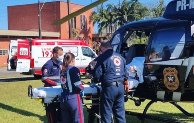 Atendimentos do Samu em Santa Catarina ultrapassam 205 mil em 2025