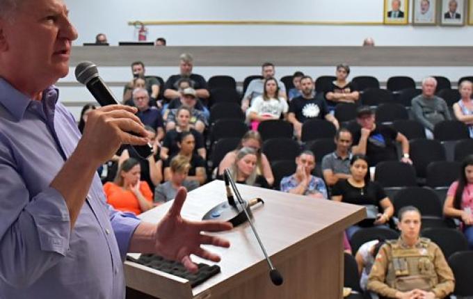 Na Câmara, Trevisan fala sobre investimentos e finanças do Município