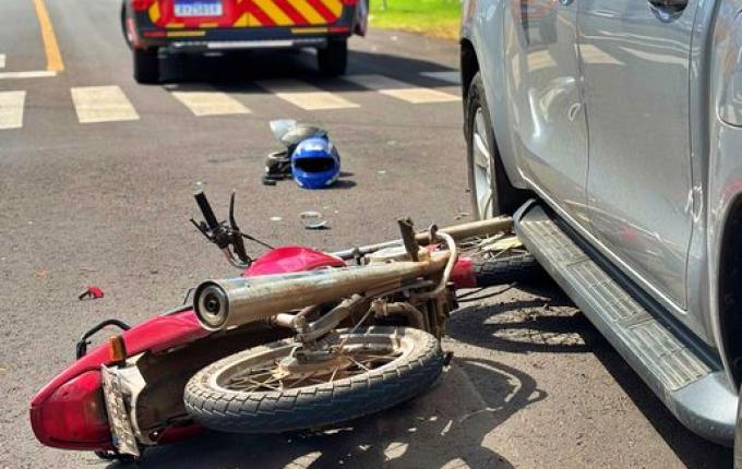 SMO: Acidente em cruzamento deixa mulher ferida