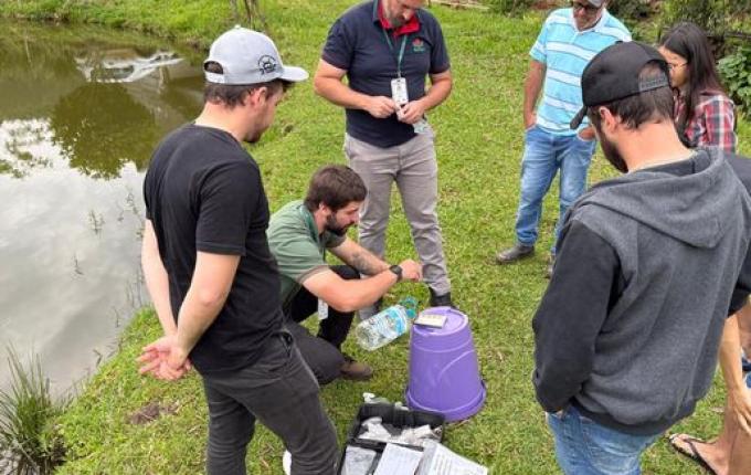Encontro da Juventude Rural é realizado em São Bernardino com foco na piscicultura