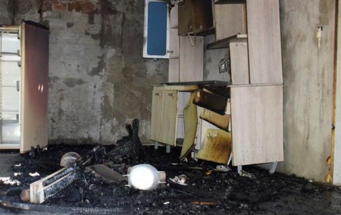 Polícia Militar prende homem suspeito de colocar fogo na casa do próprio pai