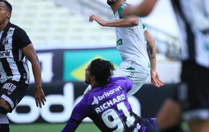 Chape perde para o Ceará no Castelão e acumula mais uma derrota no Brasileirão