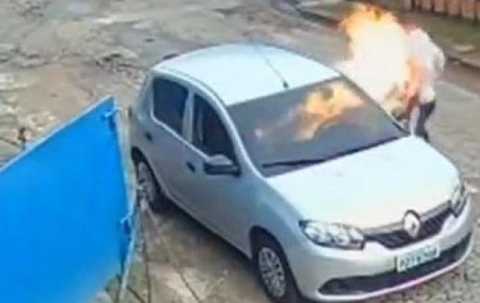 Funcionário põe fogo e mata marido de uma colega de trabalho após discussão por R$ 150