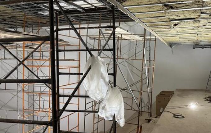 Obras do Cine Peperi em Itapiranga seguem em evolução