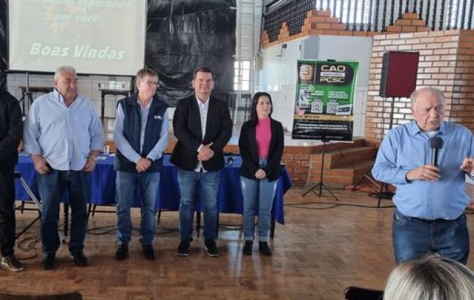 CAOAGRO da Polícia Civil participa de evento em São João do Oeste