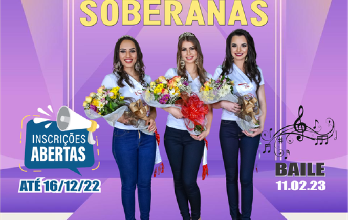 Concurso para escolha das novas soberanas da Extenoleite está com inscrições abertas