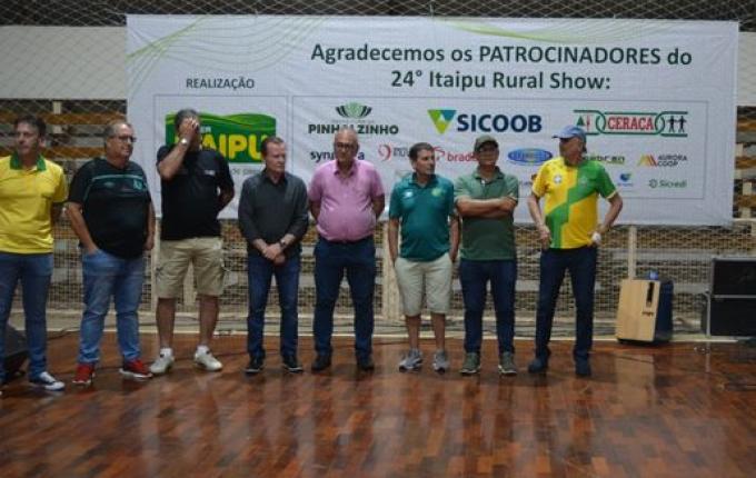 Confraternização Pré Itaipu Rural reúne imprensa, autoridades e patrocinadores