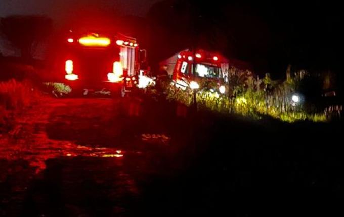 Idoso é socorrido em estado gravíssimo após queda de árvore no interior de SMO