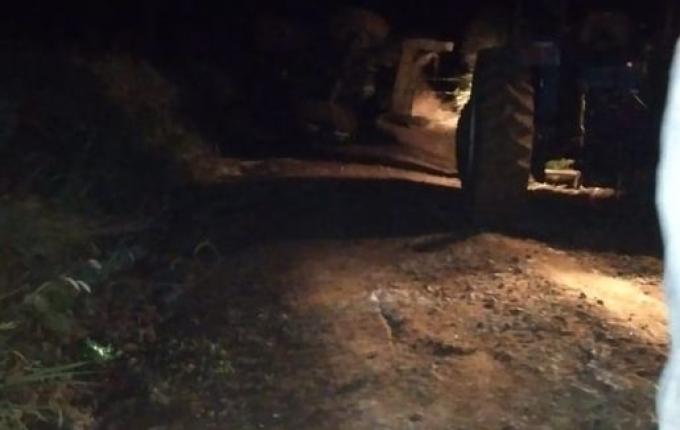 Acidente com trator deixa homem morto no interior