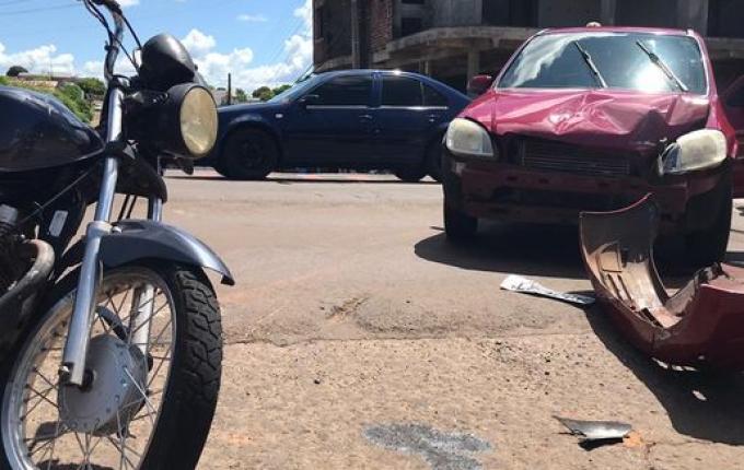 VÍDEO: Quinta colisão envolvendo motociclista é registrada em menos de 24 horas