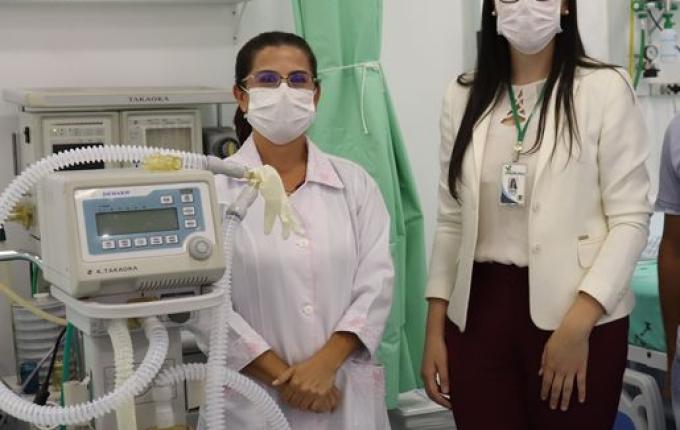 Município e empresa de Palma Sola cedem respirador para o Hospital Regional