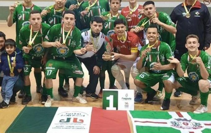 Em Concórdia, Joni Gool/Terra Viva conquista o título e garante a vaga na fase estadual do JASC