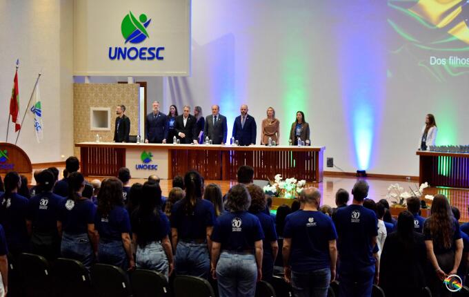 UNOESC celebra 30 anos de reconhecimento como universidade em São Miguel do Oeste
