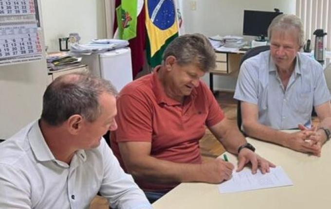 Prefeito em exercício de Tunápolis acompanha obras e planeja novos investimentos