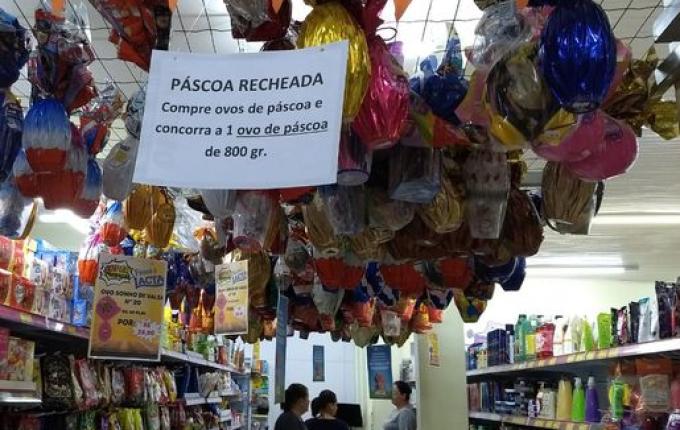 Mercados de SJCedro estão preparados e esperando aumento nas vendas de Páscoa