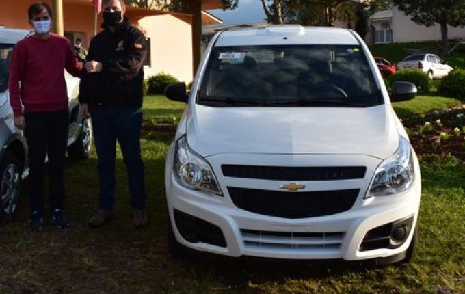 Bandeirante recebe veículos de emenda parlamentar do senador Jorginho Mello