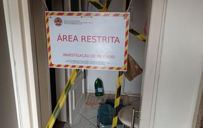 Incêndio atinge edificação em SMO, mas é controlado pelos bombeiros