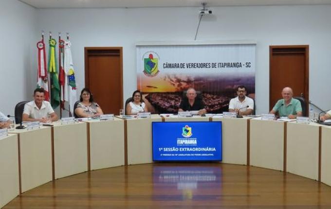Câmara de Itapiranga inicia o ano com duas sessões e aprovação de três projetos