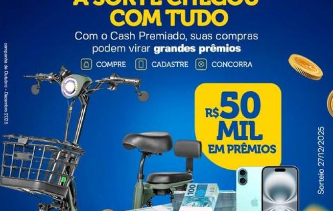 Campanha Cash Premiado não alcança metas e CDL avalia mudanças