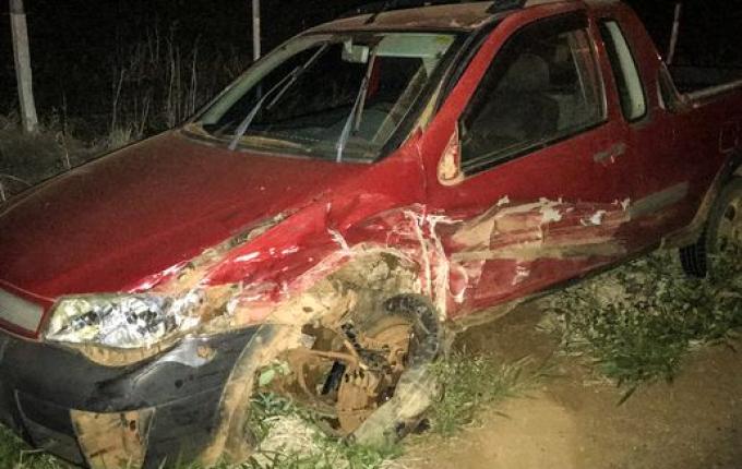 VÍDEO: Colisão frontal deixa feridos na SC-163 em Descanso