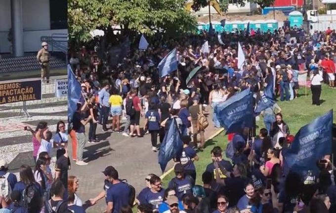 Sindicato e Governo marcam nova audiência para discutir greve do magistério