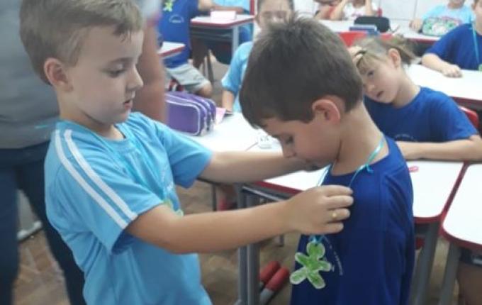 Escola de Mondaí desenvolve projeto que estimula interação e boa convivência entre os alunos