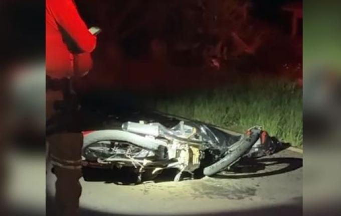 Motociclista morre em grave acidente na SC 163, em Iporã do Oeste