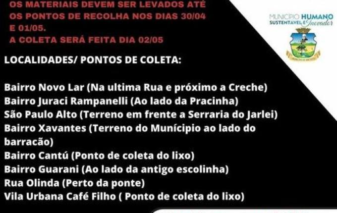 Prefeitura promove ação preventiva contra a Dengue