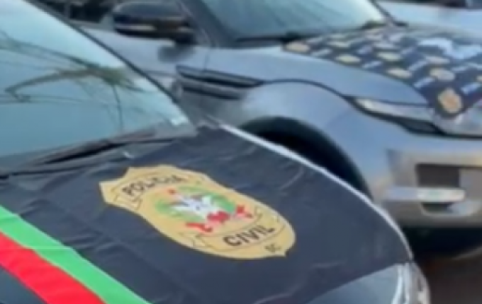 Polícia Civil de São Lourenço do Oeste atua em operação contra o tráfico interestadual de drogas