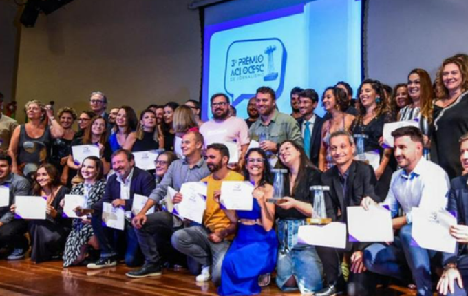 Jornalista da Peperi conquista Prêmio ACI/Ocesc de Jornalismo