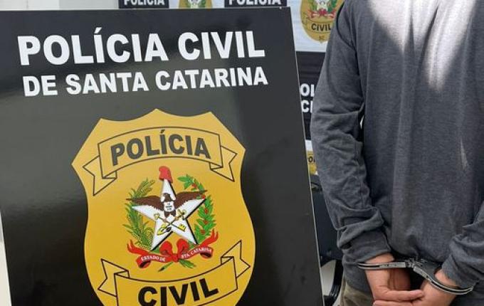 Jovem é preso em São Lourenço do Oeste por tráfico de drogas