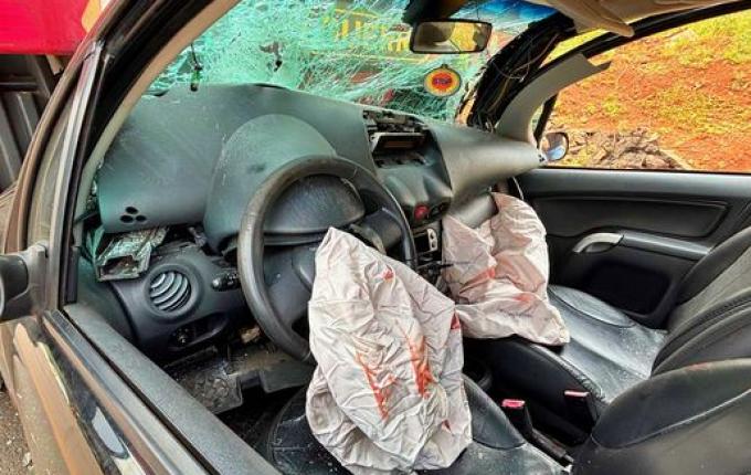 Colisão traseira deixa quatro pessoas feridas na Willy Barth em SMOeste